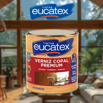 Verniz Copal Incolor 900ml - Eucatex