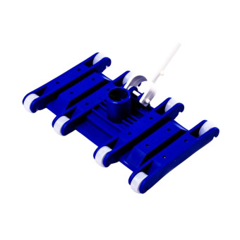 Aspirador Limpeza De Piscina Base Aspiração 8 Rodas -Clarear