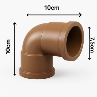 Joelho Soldável 90º Pvc 75mm - Tigre