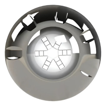 Lampada Piscina Power Led 9w RGB LXP Inox - Luxpool