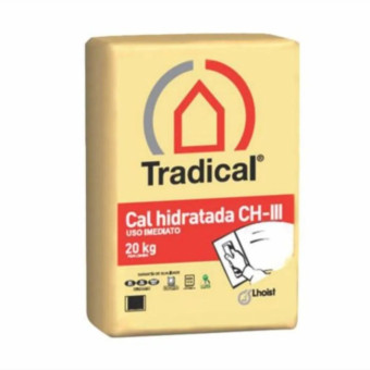 Cal Hidratada 20 Kg Tradicional CHIII - Tradical