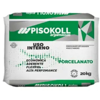 Argamassa AC III Porcelanato Interno Cinza - Pisokoll