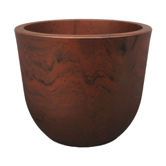 Vaso Para Plantas Redondo Concept Aço Corten N1 VCRAC1- Japi