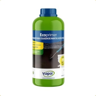 Ecoprimer Pintura de Imprimação Manta Asfaltica 1 L - Viapol